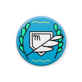 ひよこ王国紋章バッジ