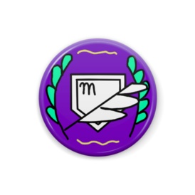 ひよこ王国紋章バッジ