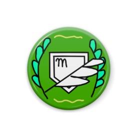 ひよこ王国紋章バッジ