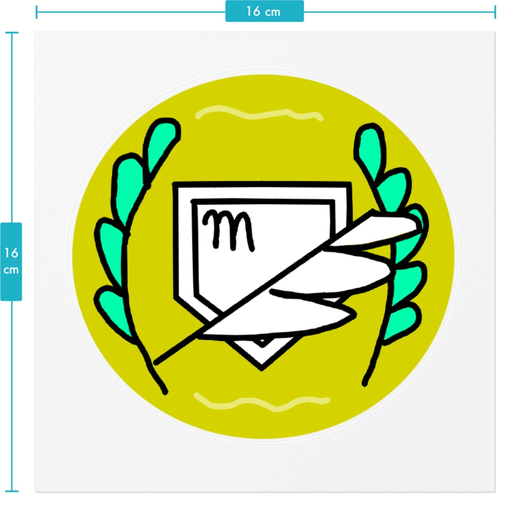 ひよこ王国紋章ステッカー