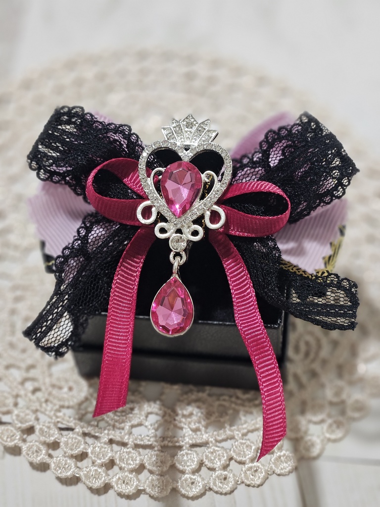 リボンのポニーフック