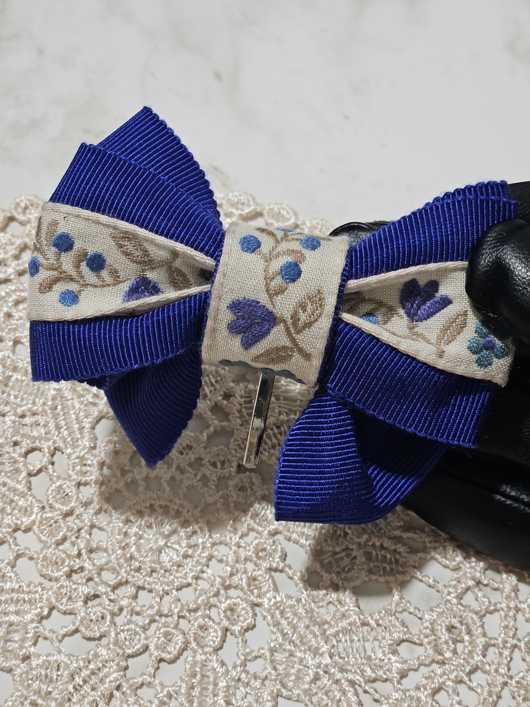 リボンのポニーフック