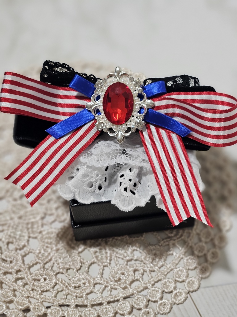 リボンのポニーフック