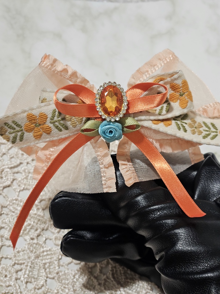 リボンのポニーフック