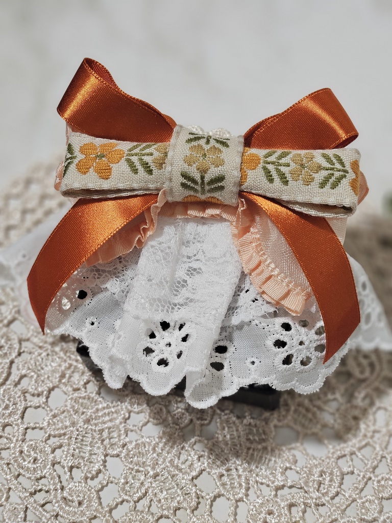 リボンのポニーフック