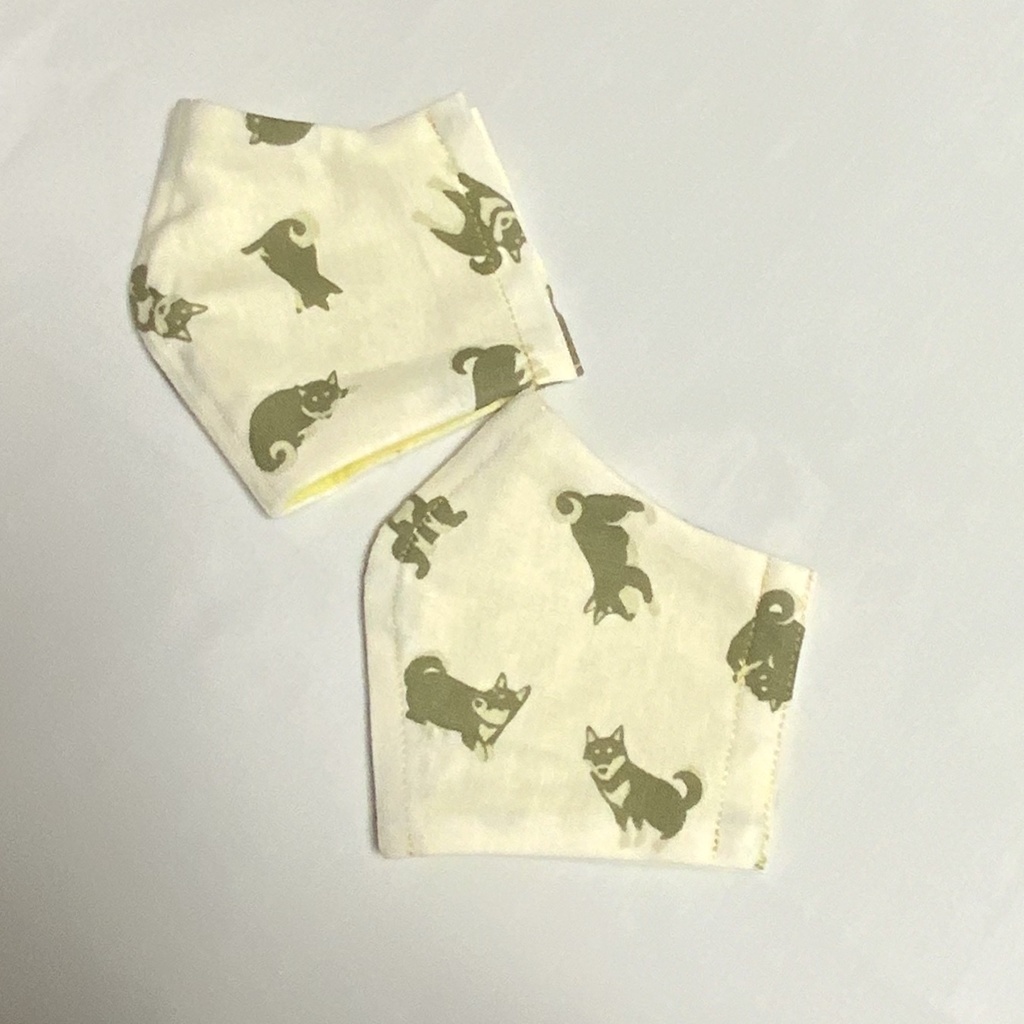 立体マスク*しばいぬまみれ