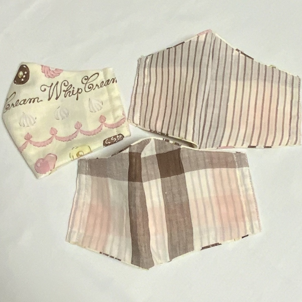 立体マスク*ホイップクリーム