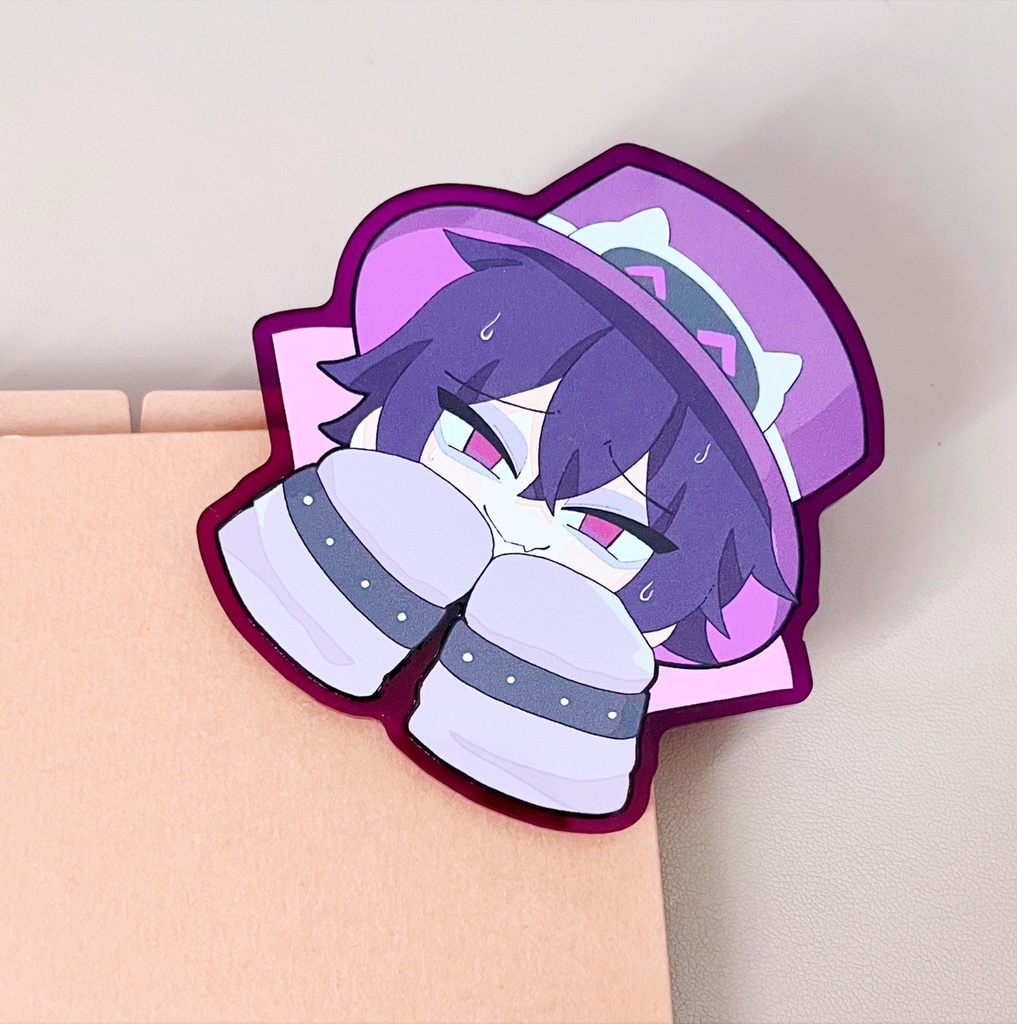 【 非公式 】テツニウム博士のアクリルクリップ