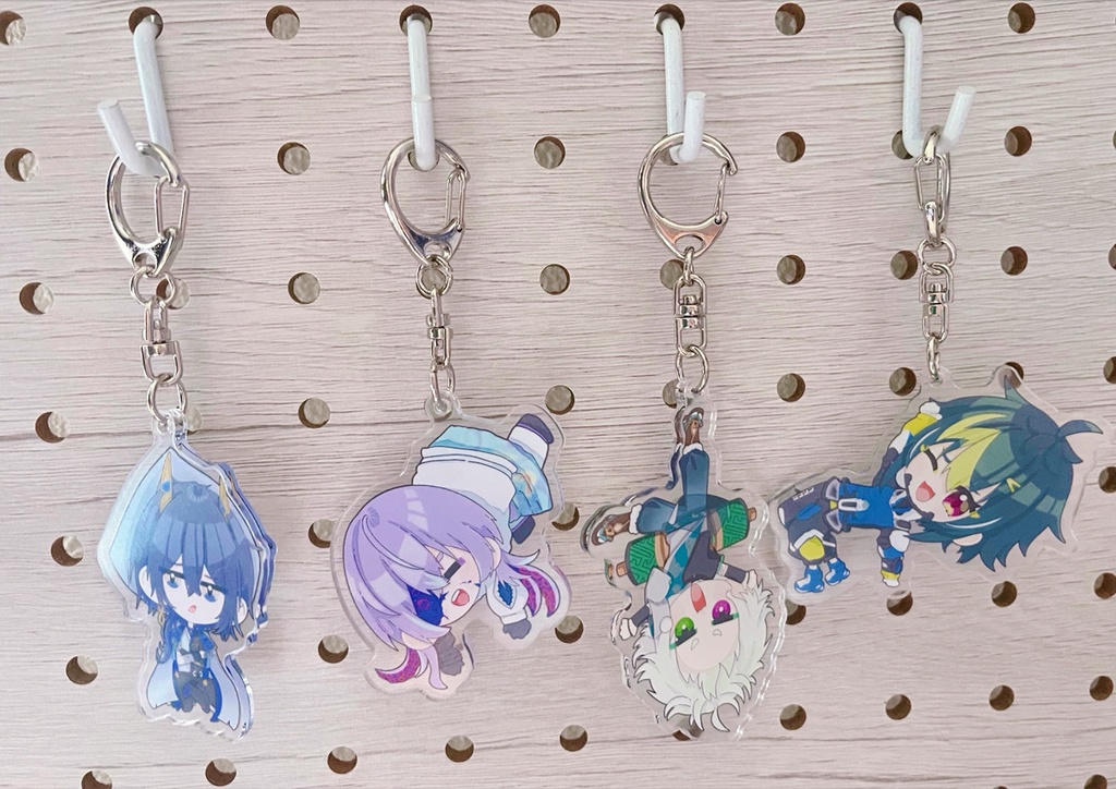 【 非公式 】Dyticaつままれアクリルキーホルダー
