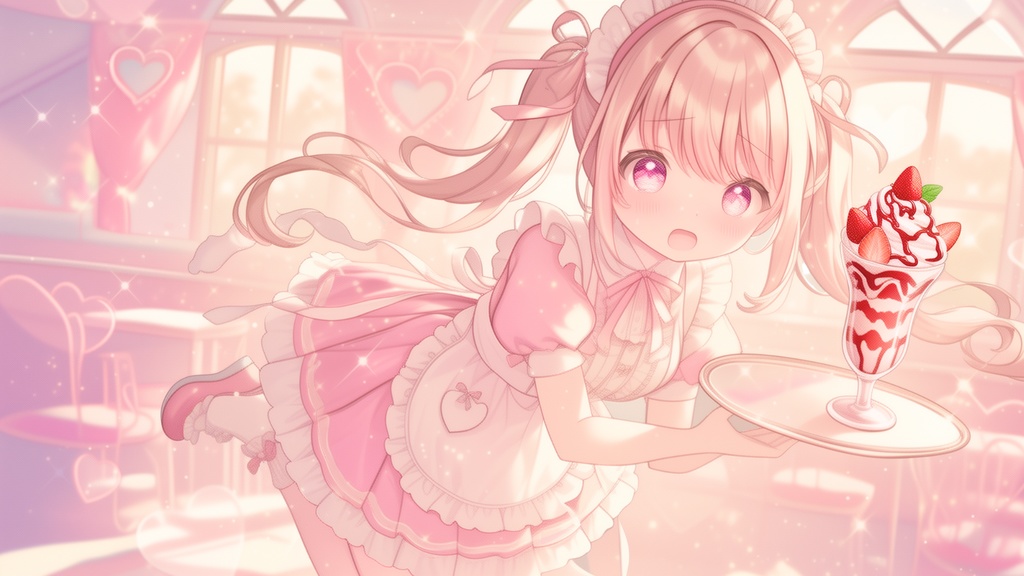 がんばるめいどさん