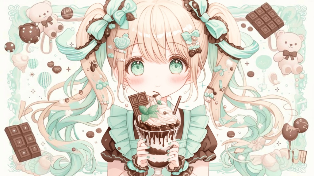 ひんやりちょこみんと