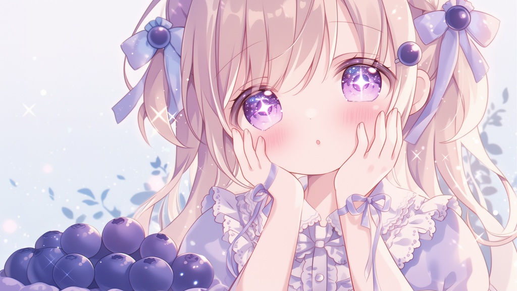 【フリーBGM】ぶるーべりーむーす🍇|Blueberry Mousse