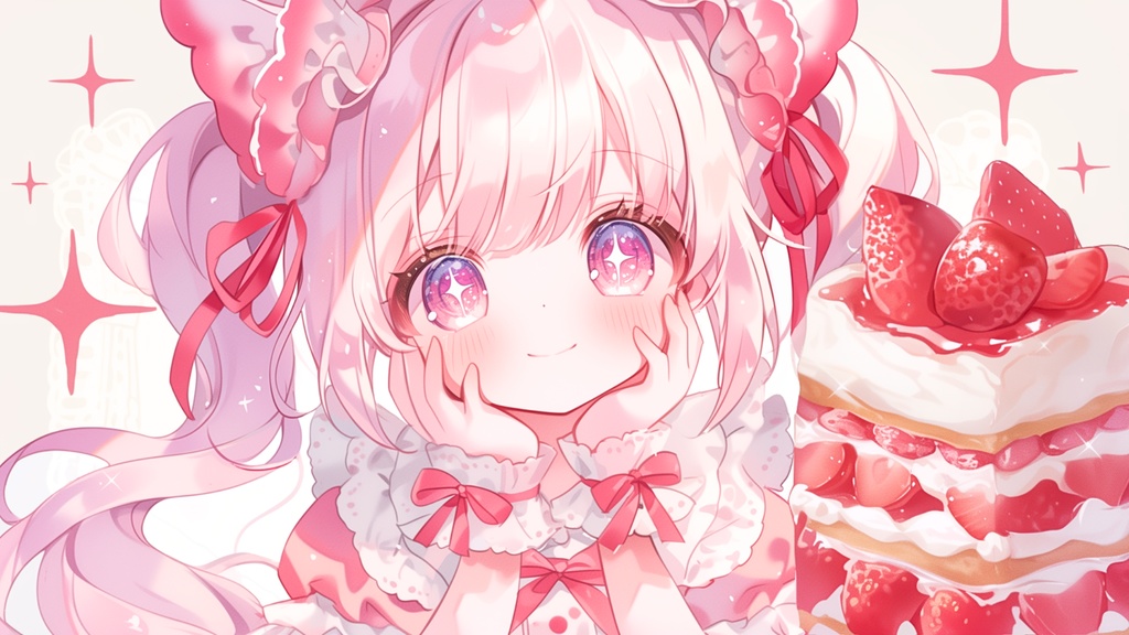 【フリーBGM】いちごみるふぃーゆ🍰｜Strawberry Millefeuille