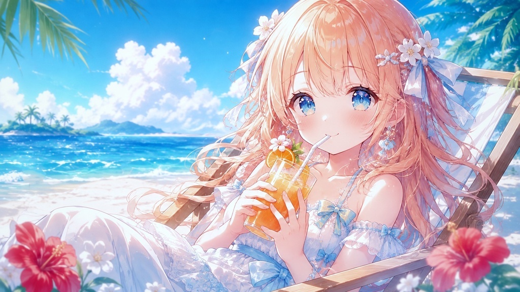 【フリーBGM】とろぴかるサマー🌴【かわいい/爽やか/Pop/チル/作業用】1時間耐久