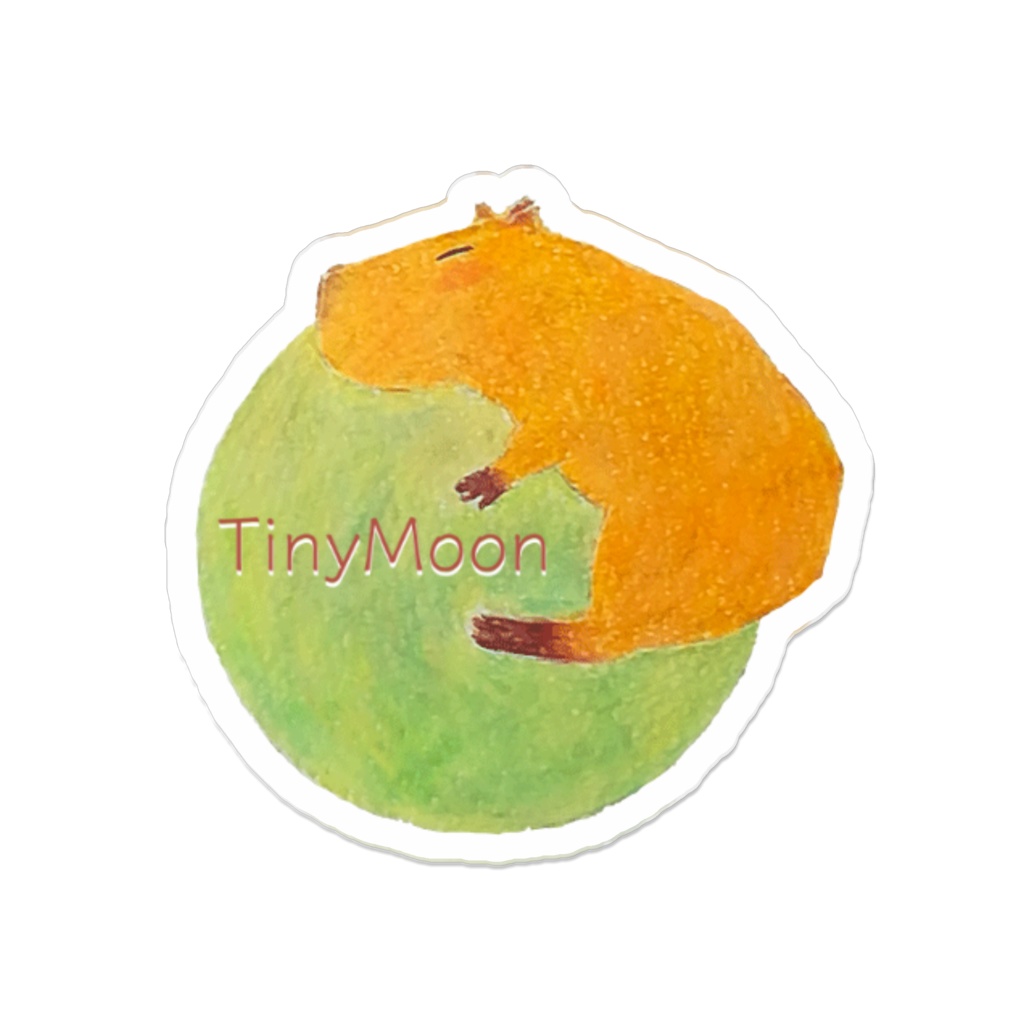 TinyMoonアクリルバッジ