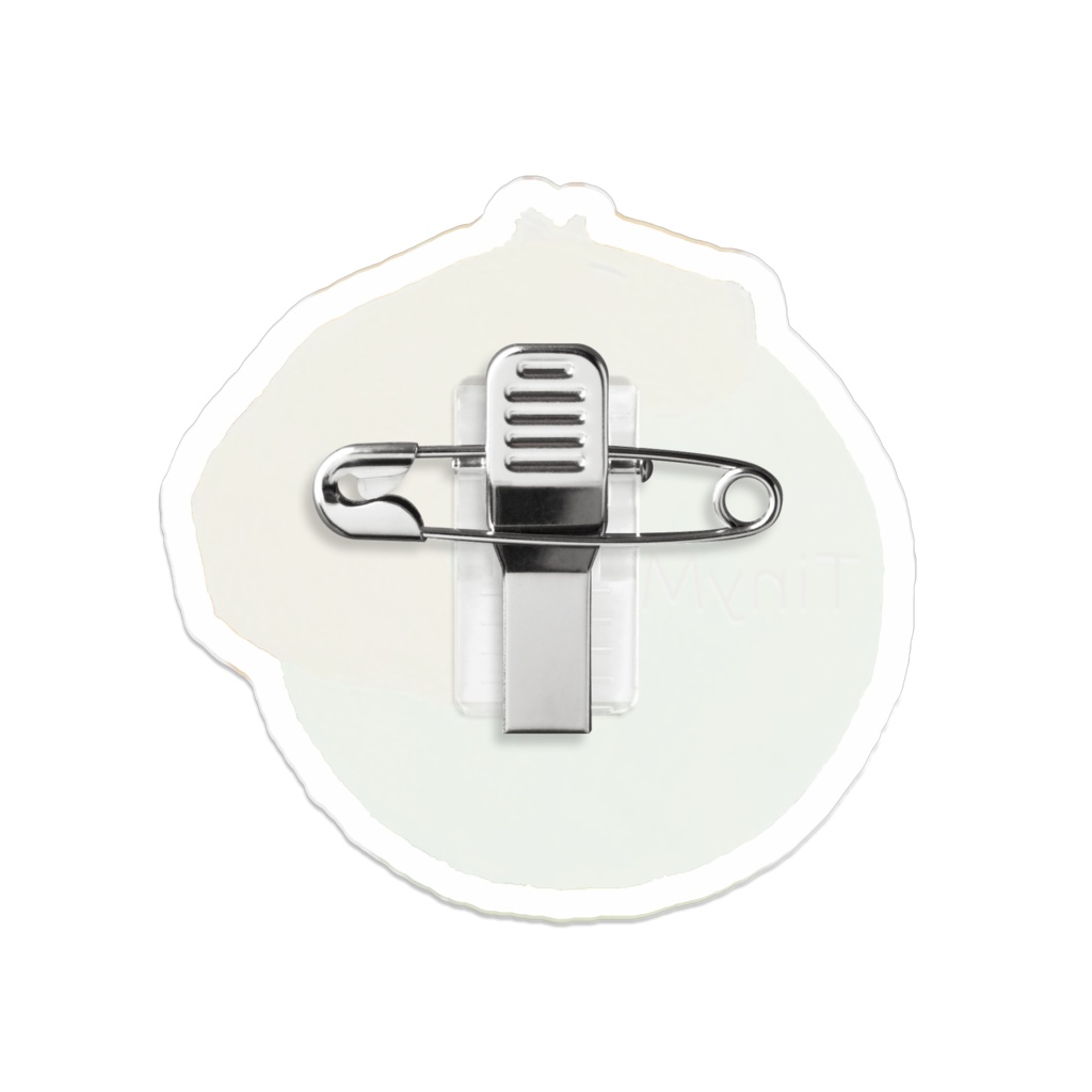 TinyMoonアクリルバッジ
