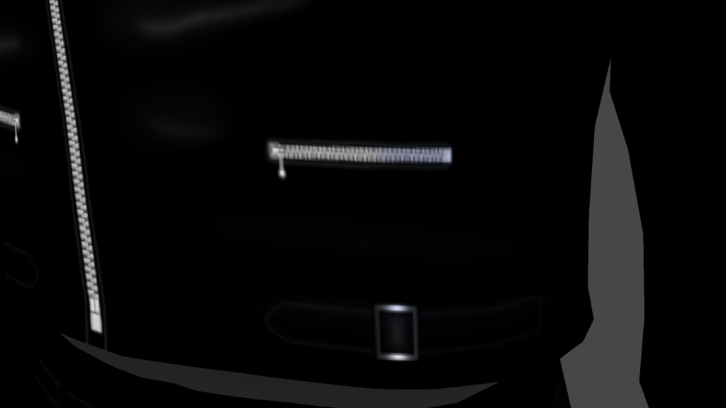 Vroid正式版対応 衣装テクスチャ ライダースジャケット