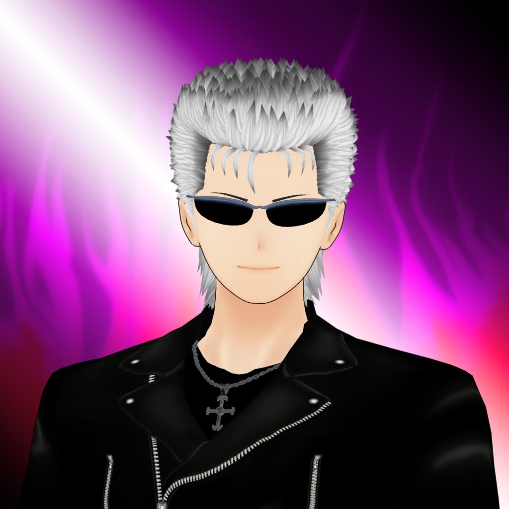 VRchat想定(PC) オリジナル3Dモデル 響 -Kyo-