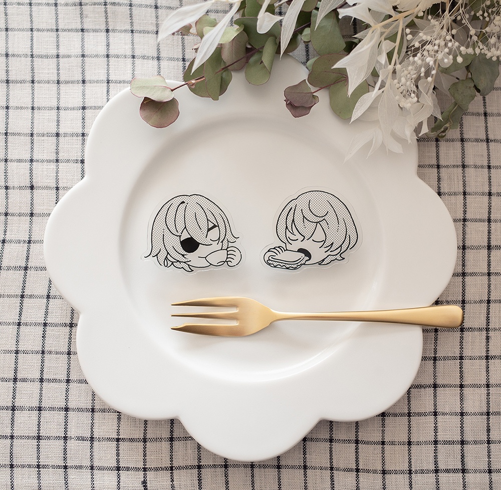 ディミトリ&ベレト アクリルバッジクリップ