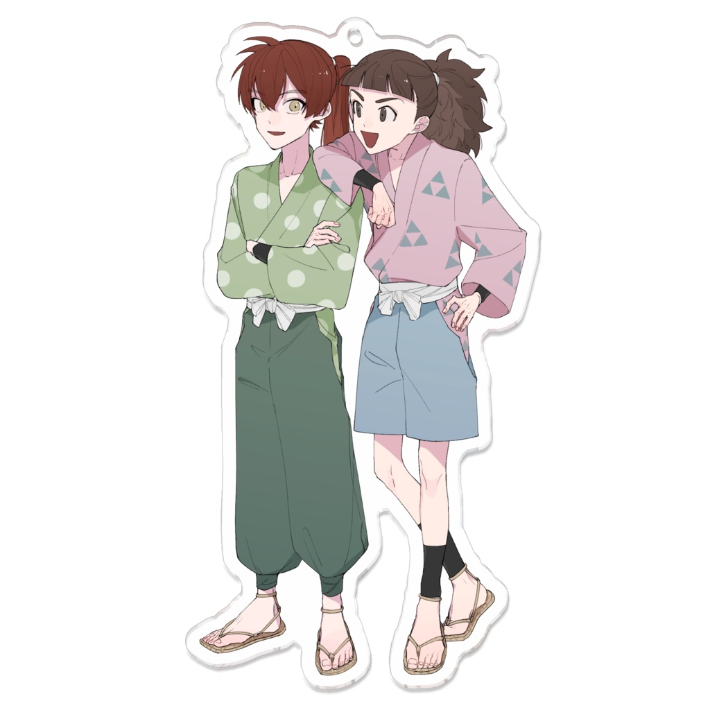 伝七＆兵太夫アクキー