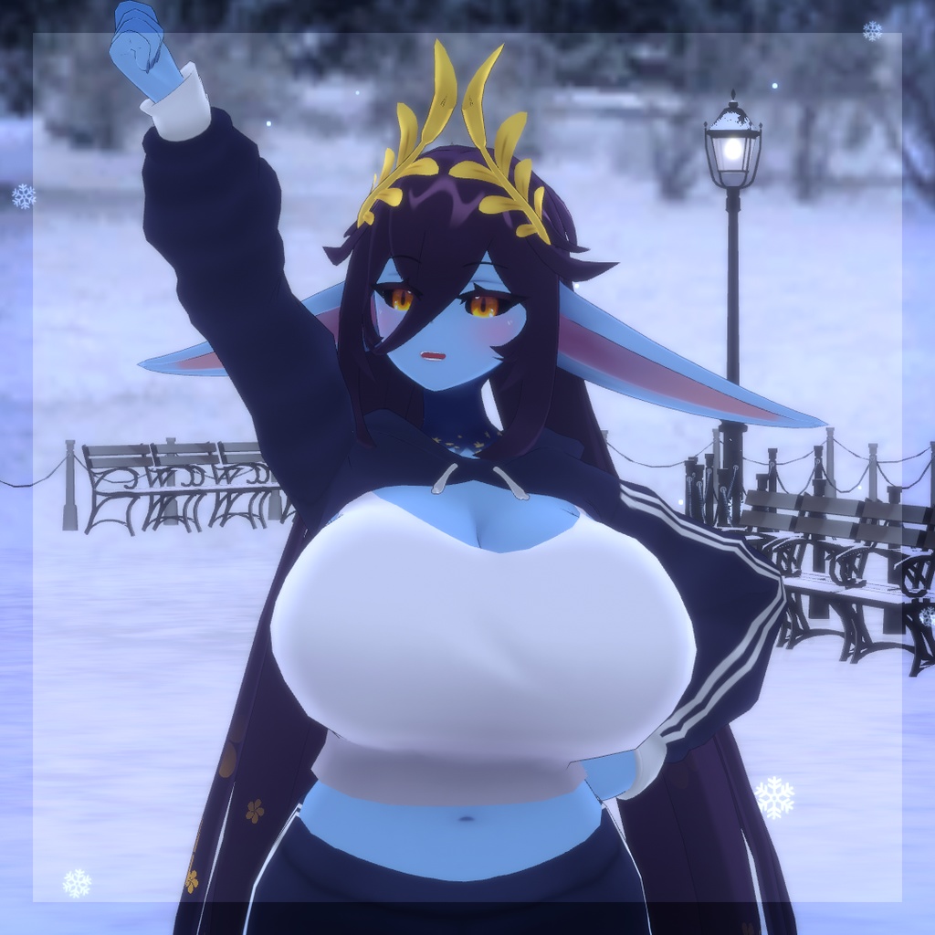 【VRChat専用オリジナルアバター】リリエル・ナイトシェイド