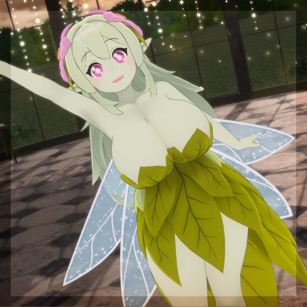 【VRChat専用オリジナルアバター】マンドラ・ゴブリン妖精