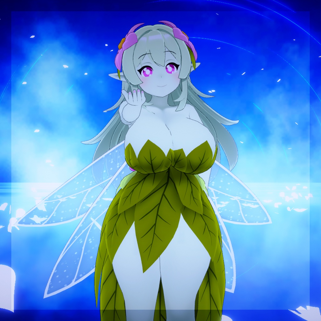 【VRChat専用オリジナルアバター】マンドラ・ゴブリン妖精