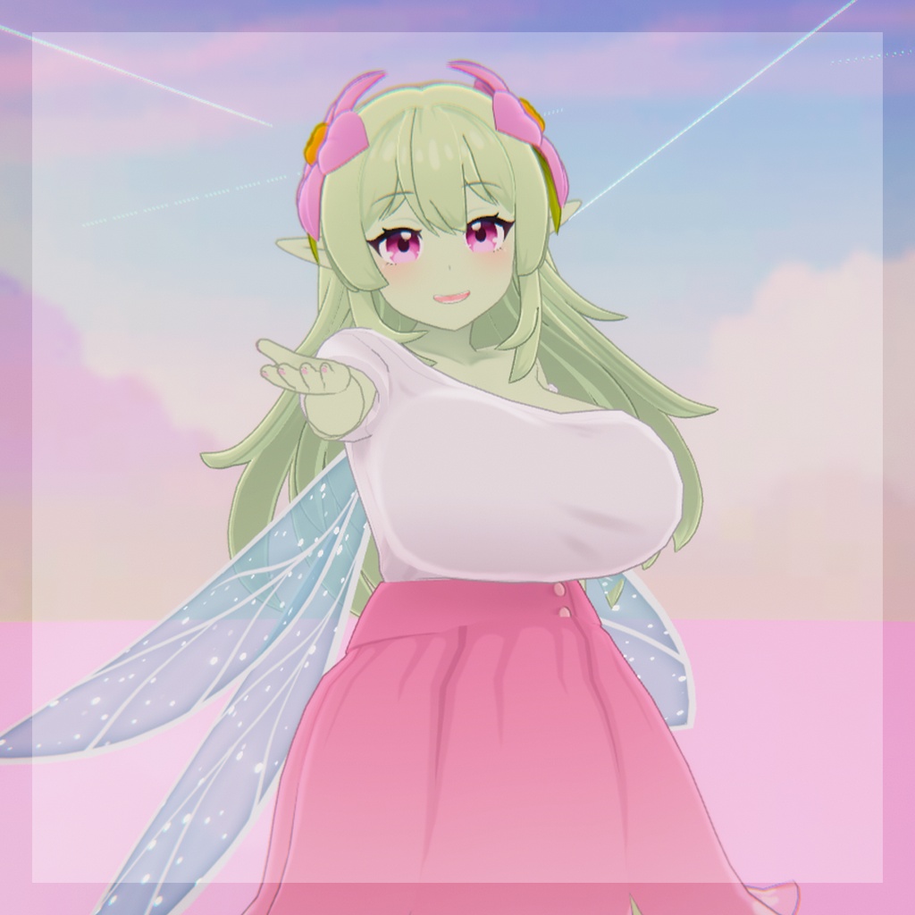 【オリジナル3Dモデル】マンドラ・ゴブリン妖精