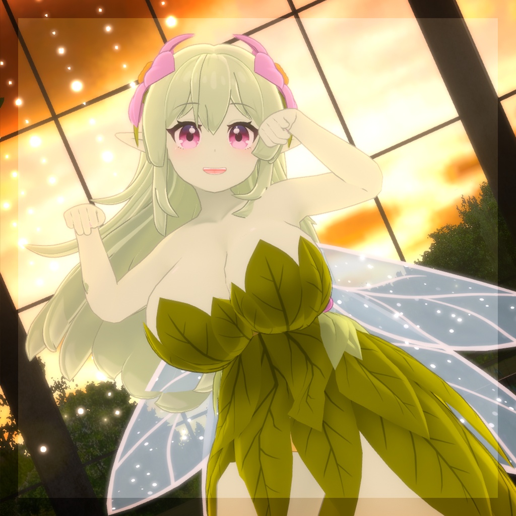 【オリジナル3Dモデル】マンドラ・ゴブリン妖精