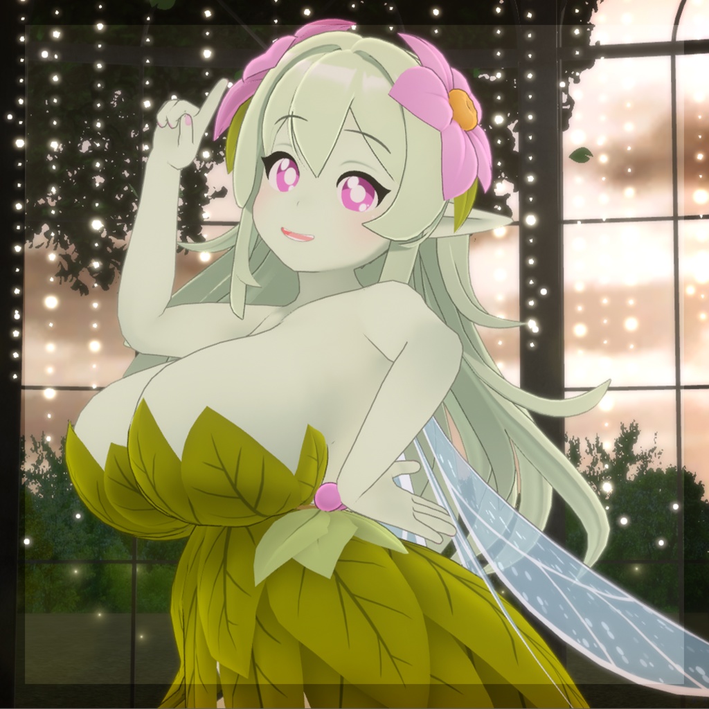 【VRChat専用オリジナルアバター】マンドラ・ゴブリン妖精