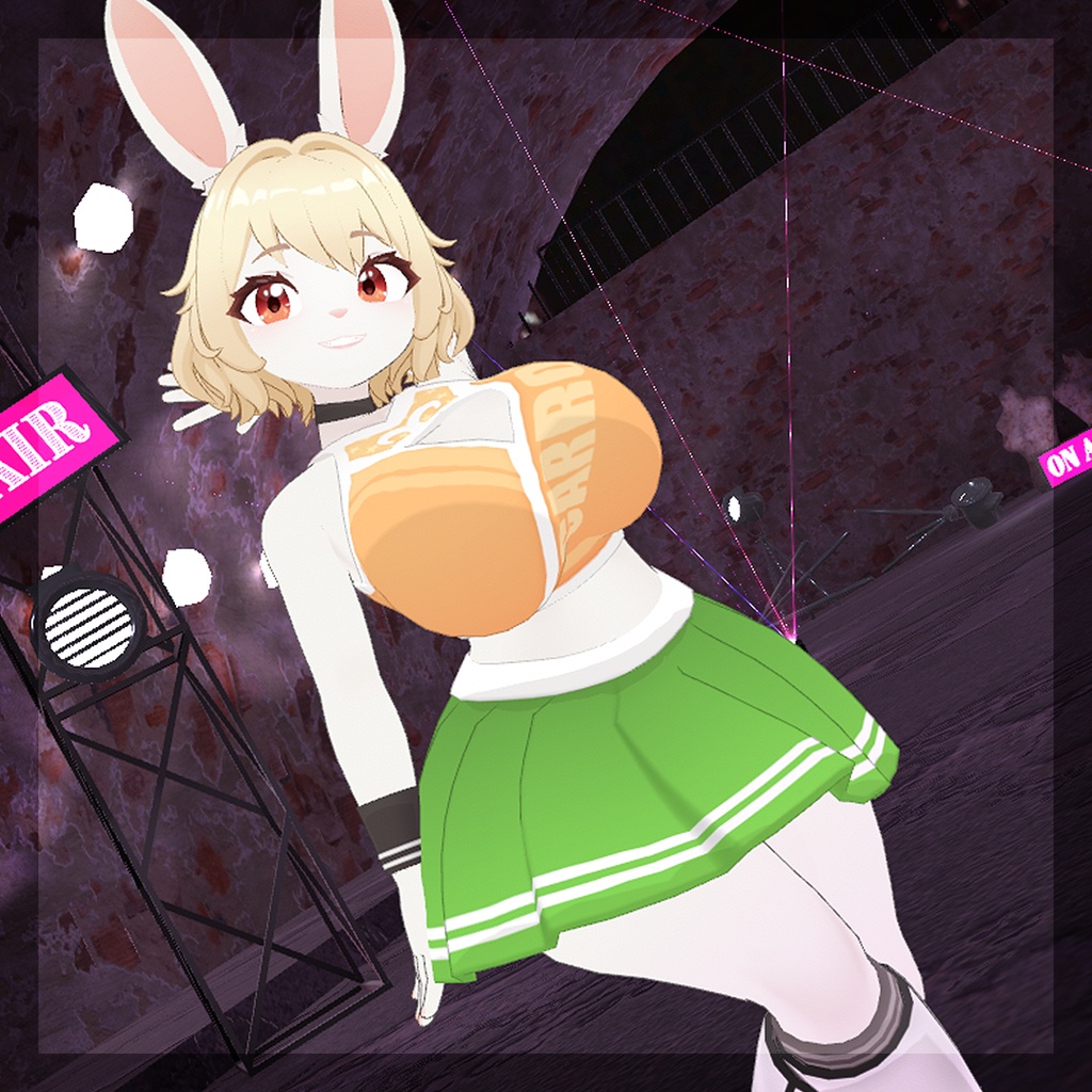 【オリジナル3Dモデル】シャルロット・バニーガール