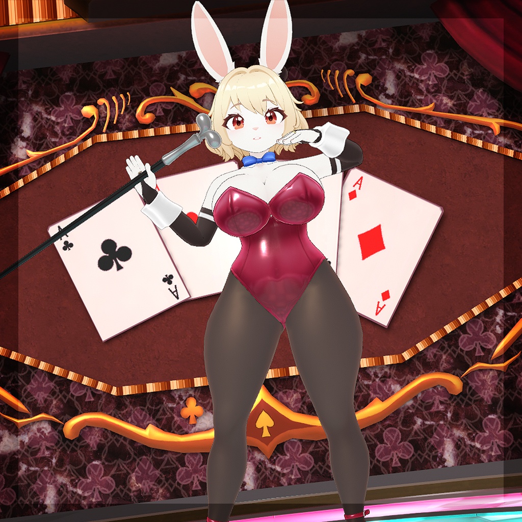 【オリジナル3Dモデル】シャルロット・バニーガール