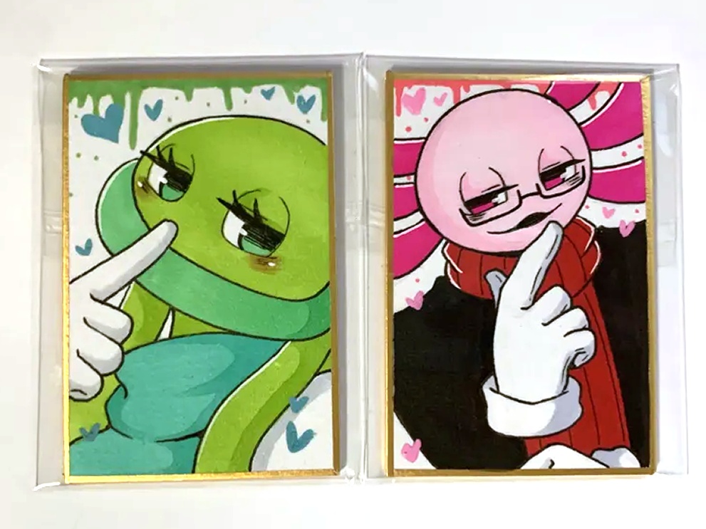 ミニ色紙&カルタ色紙