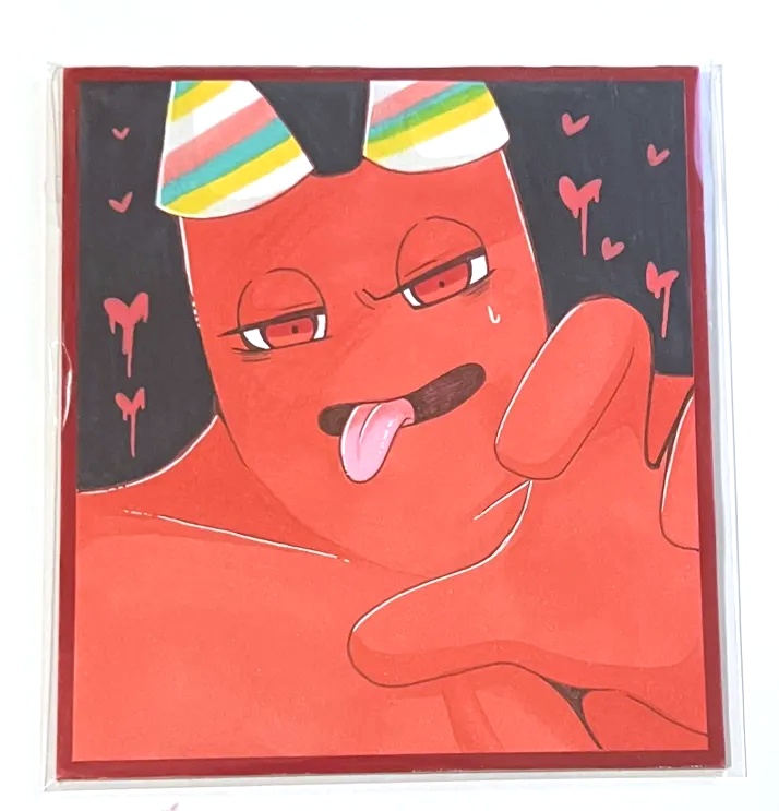 ミニ&カルタ色紙