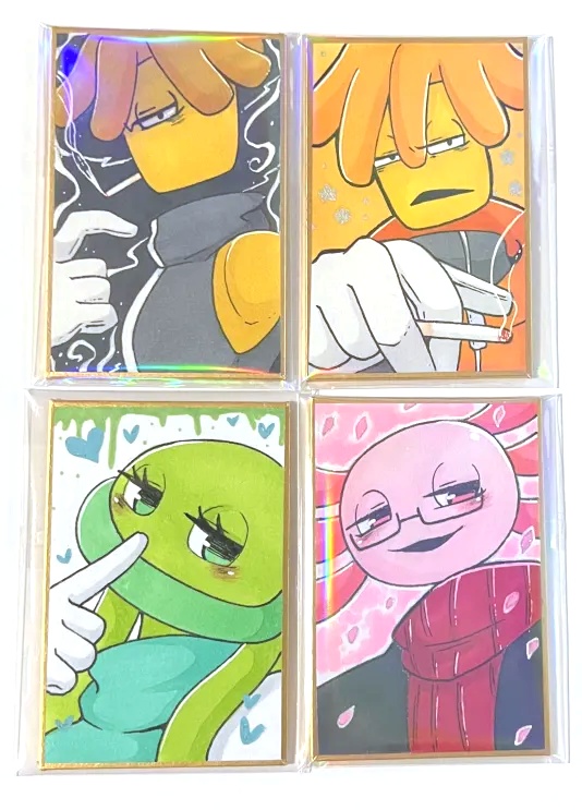 ミニ＆カルタ色紙