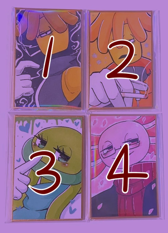 ミニ&カルタ色紙