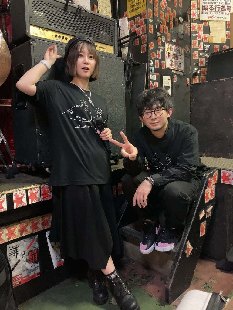 add wistaria オリジナルイラストTシャツ