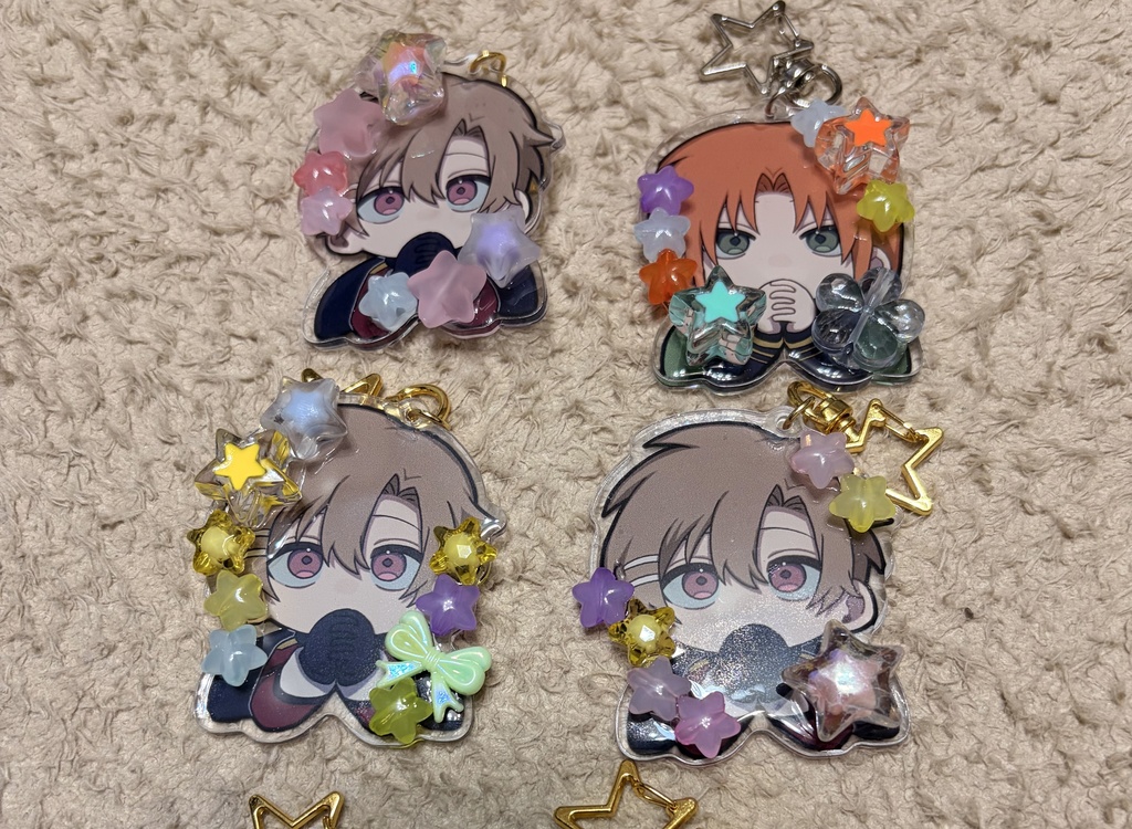 デコアクリルキーホルダー