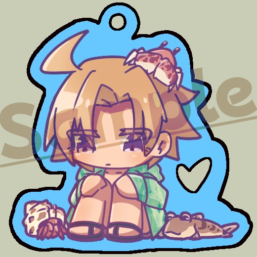 アクリルキーホルダー/デイビッド（サマー）