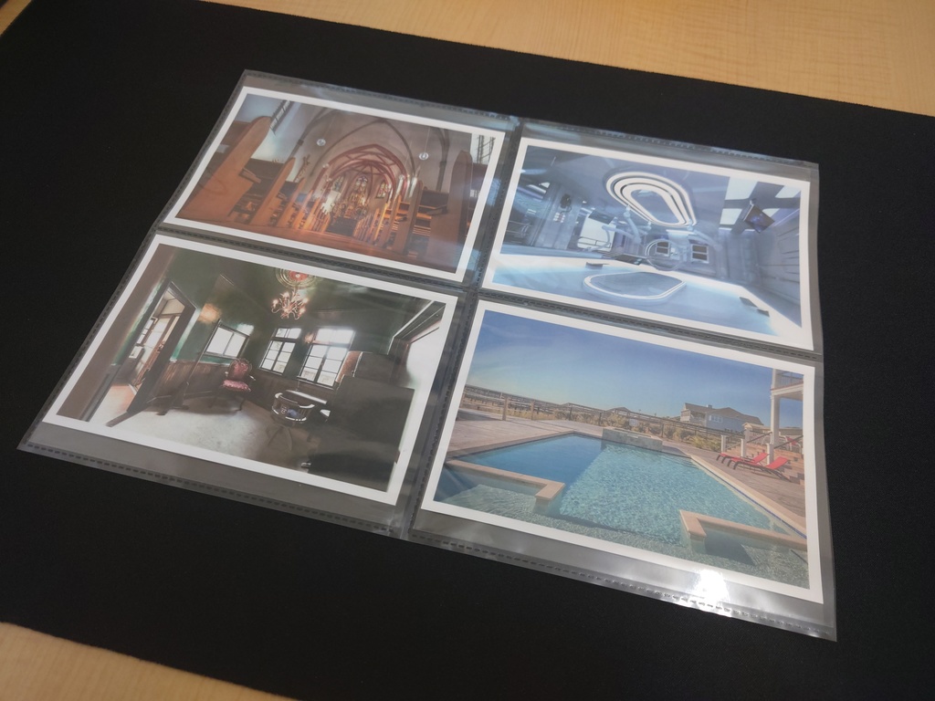 クリアファイルホルダー用ポストカードホルダー