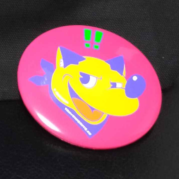 たぬきのみやch会員証!?な缶バッジ