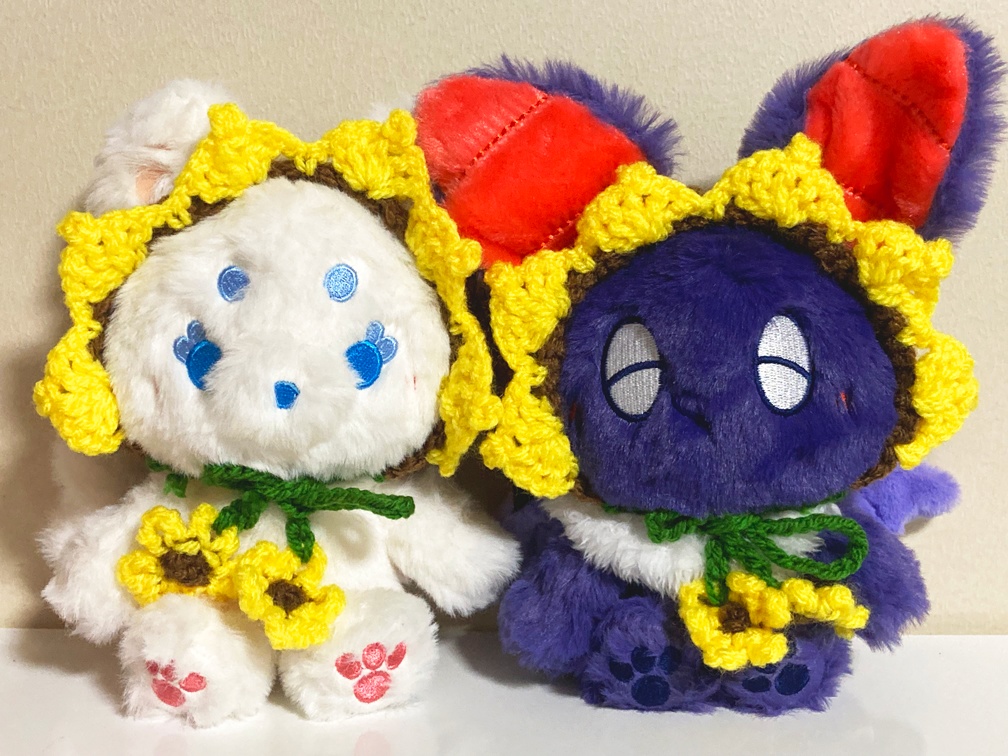 モフフサ用向日葵帽子🌻