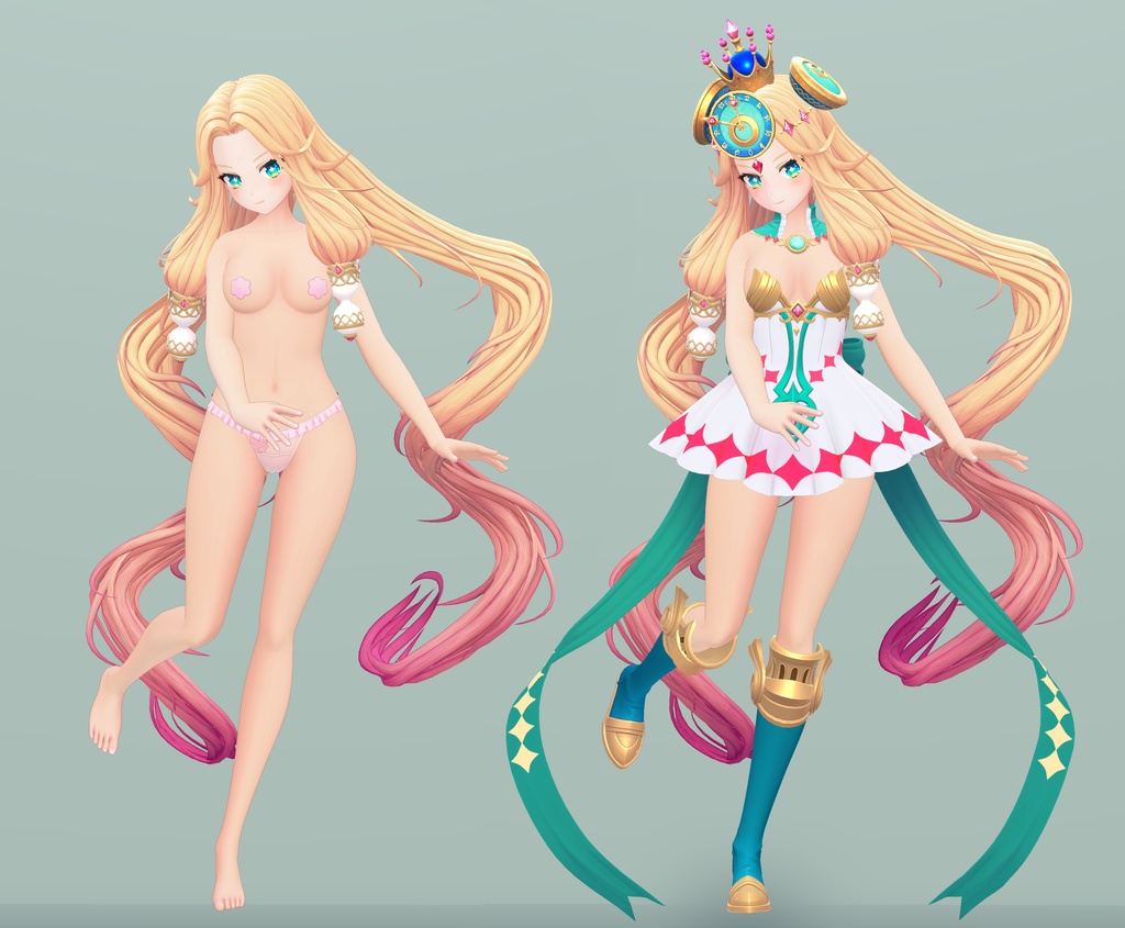 オリジナル3Dモデル「モリアーティ」Moriarty