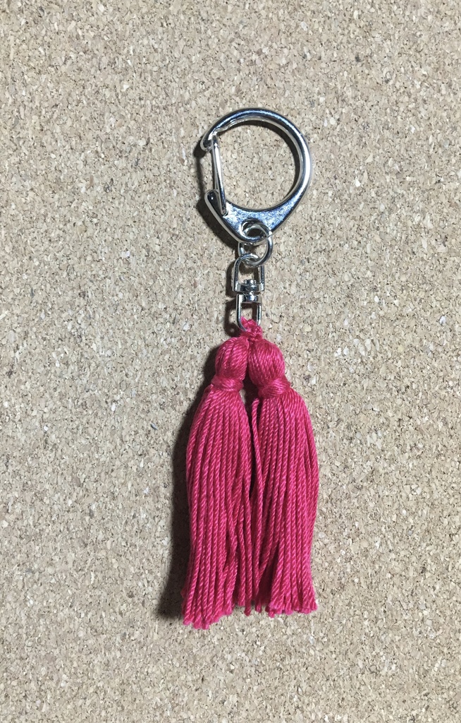 みつとお揃いフリンジキーホルダーB