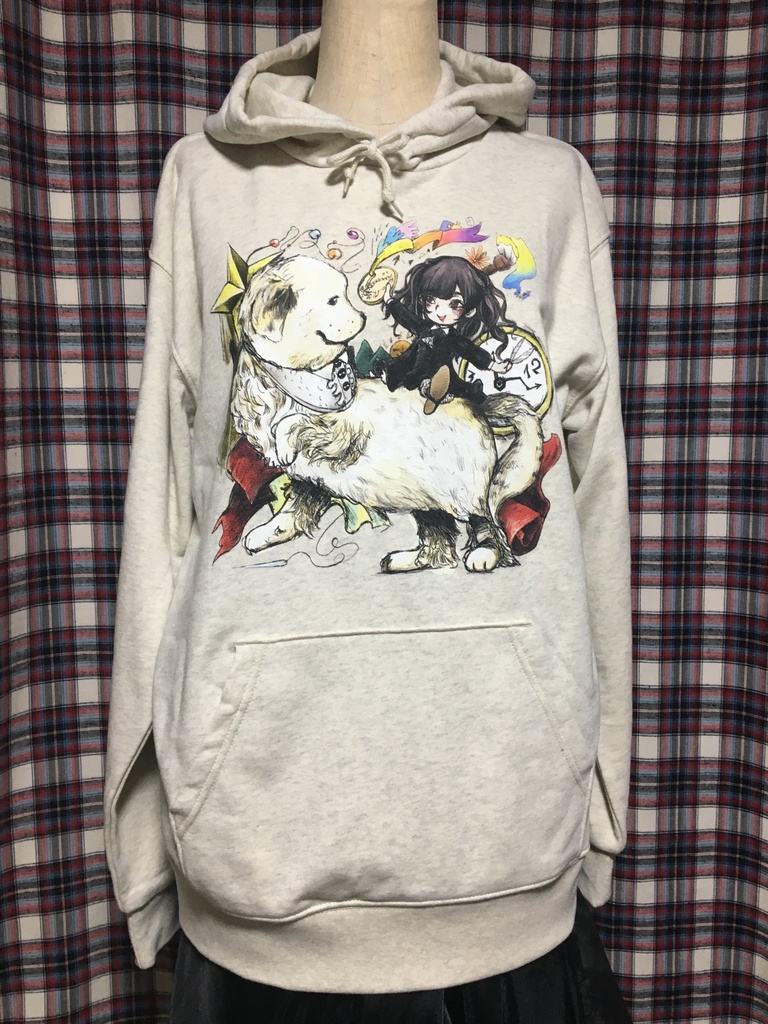 みつと愛犬パーカー　メッセージカード付き