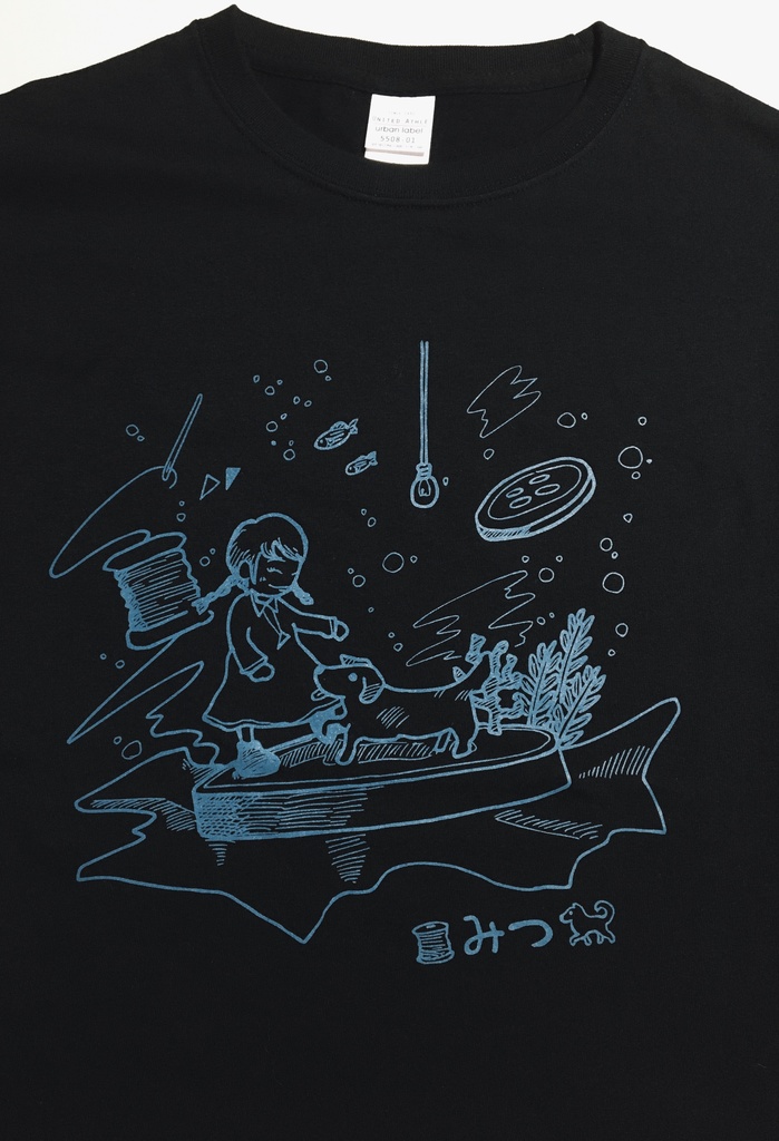 みつと愛犬ビックTシャツ