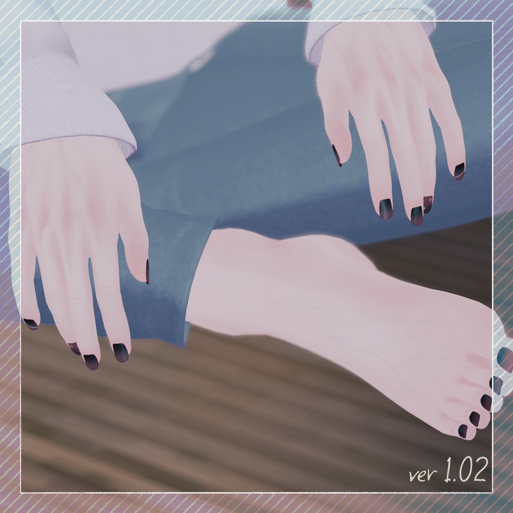 bye texture【くうた-Kuuta-】 対応 body + makeup + eye texture all pack
