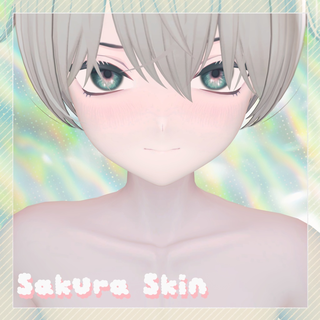 bye texture【くうた-Kuuta-】 対応 body + makeup + eye texture all pack