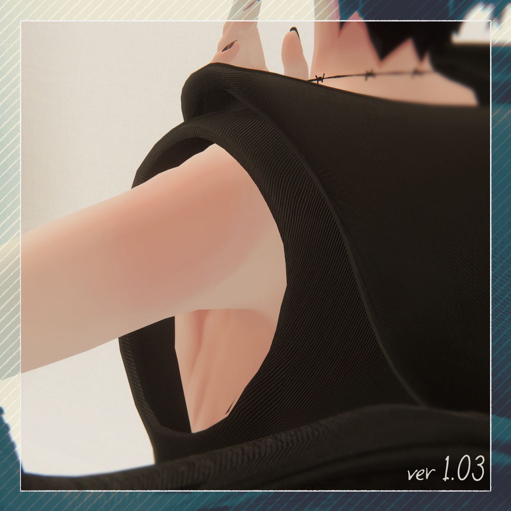 bye texture【くうた-Kuuta-】 対応 body + makeup + eye texture all pack