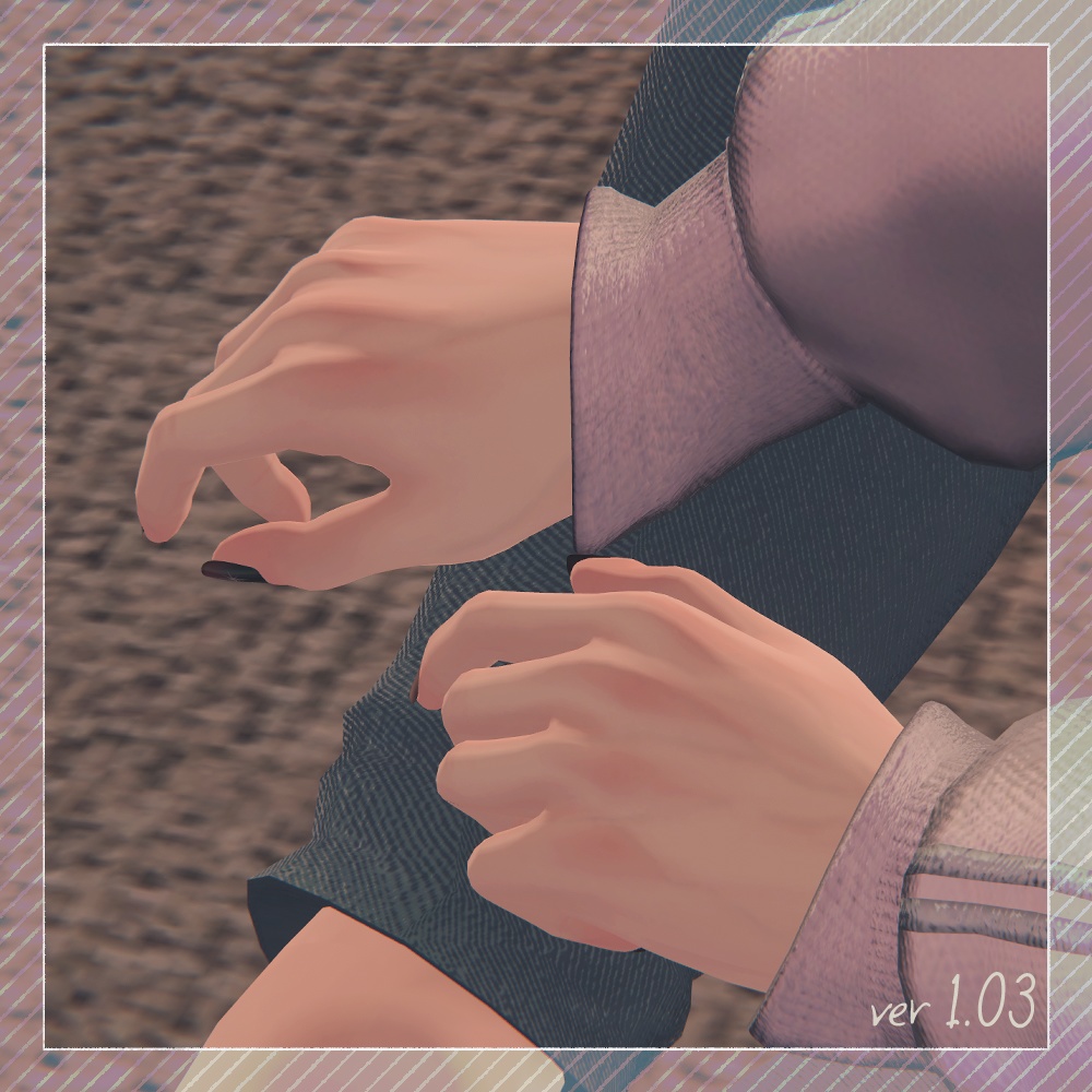 bye texture【くうた-Kuuta-】 対応 body + makeup + eye texture all pack